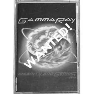 WANTED: 1993 – Insanity And Genius – Tape – Poland.