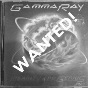 WANTED: 1993 – Insanity And Genius – Cd.