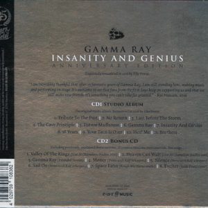2016 – Insanity And Genius (Anniversary Edition) – 2Cd.