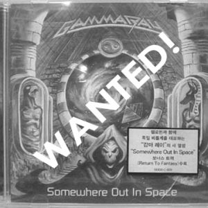 WANTED: 200? – Somewhere Out In Space – Cd – Korea.