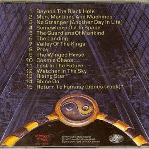 2001 – Somewhere Out In Space – Cd – Russia – Monsters of Rock – Bootleg.