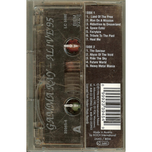 1996 – Alive 95 – Tape – Poland.
