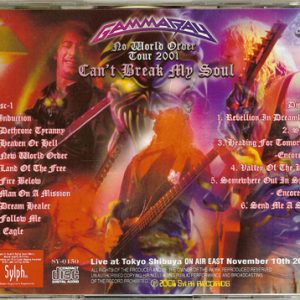 2001 – Can´t Break My Soul – 2Cd – Japan – Bootleg.