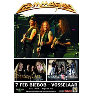 WANTED: 2010 – To The Metal Tour – 7/2-10 – Belgium – Flyer.