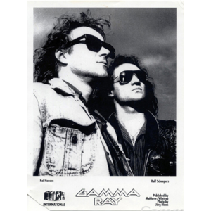 1990 – Gamma Ray 1 st Fan Club Set Foto-90.