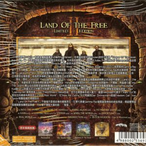 2007 – Land Of The Free II – Limited First Edition Cd – Taiwan.