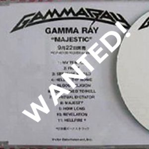 WANTED: 2005 – Majestic – Japan – Promo – Cdr.