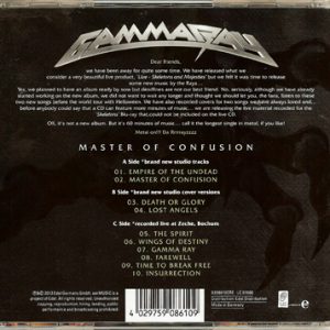 2013 – Master Of Confusion – EP – Cd.