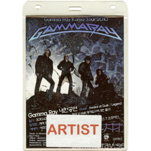 2010 – To the Metal Korea Tour Pass – 20 April.