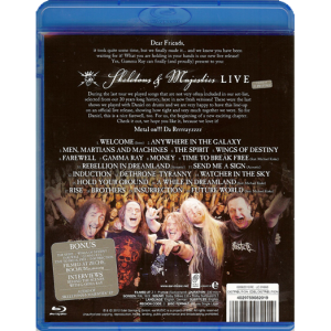 2012 – Skeletons and Majesties Live – Blu-Ray.