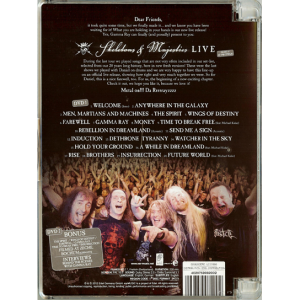 2012 – Skeletons and Majesties Live – 2DVD.