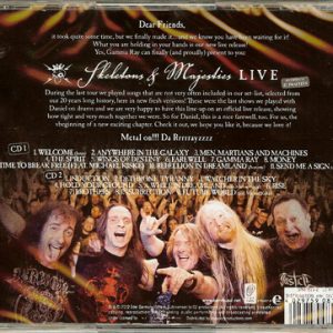 2012 – Skeletons and Majesties Live – 2Cd – Mexico.