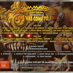 2005 – Time Has Come To Rise – 2Cd – Japan – Bootleg.