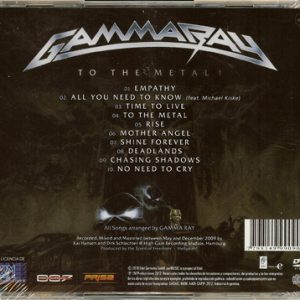 2010 – To The Metal – Cd – Argentina.