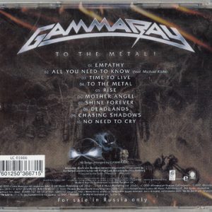 2010 – To The Metal – Cd – Russia.
