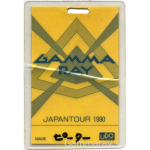 1990 – Backstage Pass Japantour 90.