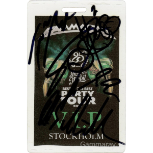 2015 – Best Of The Best Party Tour – 12/12 – Stockholm VIP Pass.