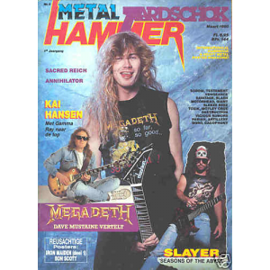 WANTED: Metal Hammer Magazine – Nr3 – 1990.
