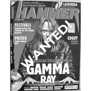 WANTED: Metal Hammer Magazine – Nr10 – 2001.
