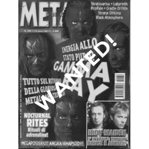 WANTED: Metal Shock Magazine – Nr282 – 1999.