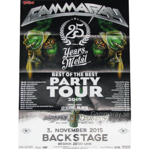 2015 – Best Of The Best Party Tour 2015 Poster.