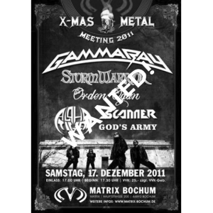 WANTED: 2011 – X-mas Metal Meeting 2011 Poster.