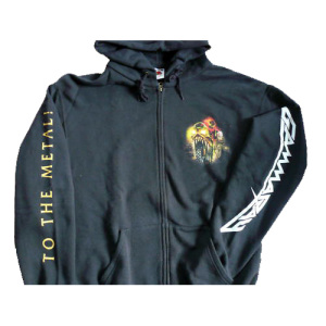 WANTED: To The Metal – Tour 2010 – Zip Hoodie.