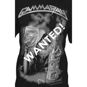 WANTED: T-Shirt – To The Metal – South American Tour 2010.