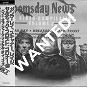 WANTED: 1990 – Doomsday News – Vol 2 – Japan Laserdisc.