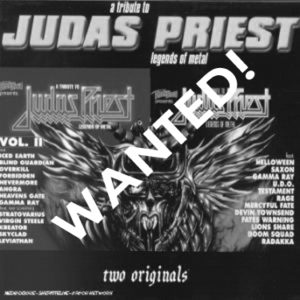 WANTED: 1996 – A Tribute To Judas Priest Vol. I & II Cd – Legends Of Metal.