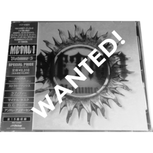 WANTED: 1999 – METAL 1 Vol.5 – Japan Cd.