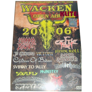 WANTED: 2006 – Wacken Open Air – Dvd.