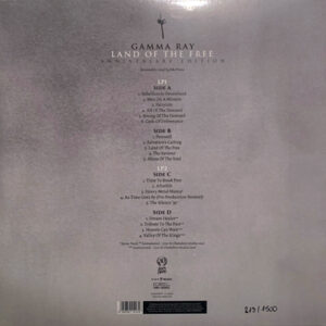 2020 – Land Of The Free – 2LP – White Vinyl.