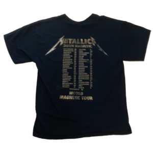 T-shirt – Death Magnetic Tour Shirt